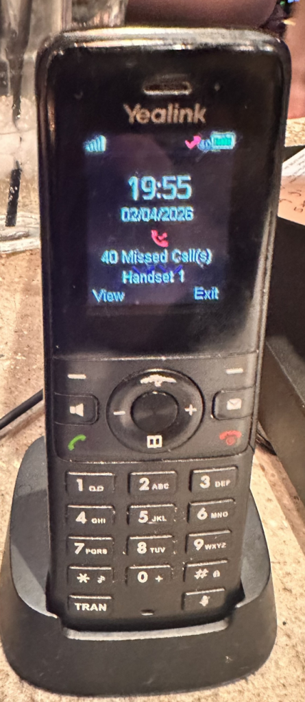 40 Missed Calls in busy takeaway